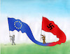 Cartoon: euvlajkovo (small) by Lubomir Kotrha tagged eu,elections,europa,euro,europarlament