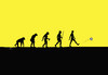 Cartoon: evolfut (small) by Lubomir Kotrha tagged football soccer