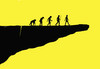 Cartoon: evolprask (small) by Lubomir Kotrha tagged evolution,world,war