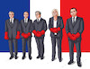 Cartoon: franceprezidents (small) by Lubomir Kotrha tagged france,president,elections,le,pen,europa,euro,world