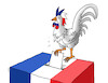 Cartoon: francevolby22 (small) by Lubomir Kotrha tagged france,elections,macron,le,pen