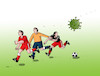 Cartoon: futkoron (small) by Lubomir Kotrha tagged sport,soccer,covid19