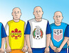 Cartoon: futtri (small) by Lubomir Kotrha tagged football,soccer,world,cup,usa,canada,mexico