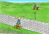 Cartoon: golfomur (small) by Lubomir Kotrha tagged humor