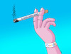 Cartoon: googlecig (small) by Lubomir Kotrha tagged google