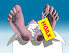 Cartoon: hoax24 (small) by Lubomir Kotrha tagged hoax