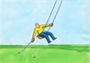 Cartoon: hojdagolf (small) by Lubomir Kotrha tagged humor