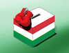 Cartoon: hunvolby (small) by Lubomir Kotrha tagged hungary,orban,elections