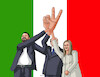 Cartoon: italy3 (small) by Lubomir Kotrha tagged italy,elections,giorgia,meloni,eu