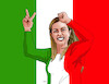 Cartoon: itameloni (small) by Lubomir Kotrha tagged italy,elections,giorgia,meloni,eu