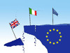 Cartoon: itexit (small) by Lubomir Kotrha tagged italy,referendum,matteo,renzi,europa,eu