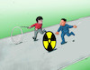 Cartoon: kimkoleso (small) by Lubomir Kotrha tagged kim,nord,korea,nuclear,war,usa,trump,world