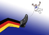 Cartoon: kop (small) by Lubomir Kotrha tagged eu,greece,germany,crisis