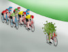 Cartoon: korotour (small) by Lubomir Kotrha tagged tour,de,france,sagan,peter