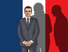 Cartoon: macrotiene (small) by Lubomir Kotrha tagged france,elections,macron,le,pen