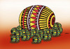 Cartoon: megalo (small) by Lubomir Kotrha tagged ostern,eggs,kraslice
