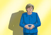 Cartoon: merkelhlav (small) by Lubomir Kotrha tagged angela,merkel,cdu,germany,euro,dollar