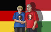 Cartoon: merkelorban (small) by Lubomir Kotrha tagged germany,hungary,merkel,orban,europa