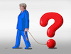 Cartoon: merkelotaznik (small) by Lubomir Kotrha tagged germany,angela,merkel,new,elections,europa,euro,dollar