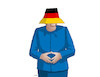 Cartoon: merkelsirak (small) by Lubomir Kotrha tagged angela,merkel,cdu,germany,euro,dollar