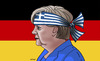 Cartoon: merkhlava1 (small) by Lubomir Kotrha tagged angela,merkel,greece,money,syriza,eu