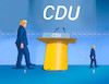 Cartoon: merkoniec (small) by Lubomir Kotrha tagged angela,merkel,cdu,germany,euro,dollar