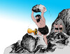 Cartoon: prauradno (small) by Lubomir Kotrha tagged we,officiate