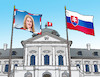 Cartoon: prezicaput (small) by Lubomir Kotrha tagged zuzana,caputova,new,slovak,president