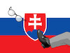 Cartoon: prezikop (small) by Lubomir Kotrha tagged slovak,presidential,elections,2024