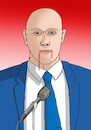 Cartoon: recnite (small) by Lubomir Kotrha tagged speaker,demokracy