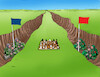 Cartoon: sachboj (small) by Lubomir Kotrha tagged the,war,peace,chess,pat