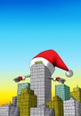 Cartoon: santa (small) by Lubomir Kotrha tagged humor