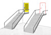 Cartoon: schodver (small) by Lubomir Kotrha tagged stairs,door