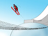 Cartoon: sieto-far (small) by Lubomir Kotrha tagged winter,olympic,games,2022,china