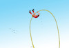 Cartoon: skokruh (small) by Lubomir Kotrha tagged olympic,games,tokyo