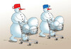 Cartoon: snehnakup (small) by Lubomir Kotrha tagged winter,frost,the,snow,snowmen