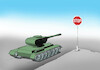 Cartoon: stoptank (small) by Lubomir Kotrha tagged war,sanctions,russia,ukraine,world