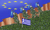 Cartoon: sypsyp (small) by Lubomir Kotrha tagged greece,eu,europe,ecb,syriza,money