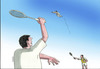 Cartoon: tenisaci (small) by Lubomir Kotrha tagged sport,tennis