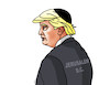 Cartoon: trumpdc (small) by Lubomir Kotrha tagged donald,trump,usa,jerusalem,dc,israel