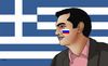 Cartoon: tsiprus (small) by Lubomir Kotrha tagged greece,eu,europe,ecb,syriza,money,russia,putin