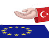 Cartoon: turuka (small) by Lubomir Kotrha tagged turkey,nato,sweden,eu