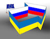 Cartoon: ukraeu (small) by Lubomir Kotrha tagged ukraine,russia,usa,putin,biden,eu,nato,war,peace