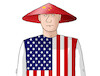 Cartoon: usa23 (small) by Lubomir Kotrha tagged china,usa,taiwan,crisis,dollar