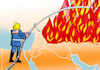 Cartoon: usahasic (small) by Lubomir Kotrha tagged usa,irak,iran,war,world,dollar,euro,libra,gold,oil,gas,fires