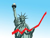 Cartoon: usarastovo (small) by Lubomir Kotrha tagged usa,dollar,the,american,economy,growth,world