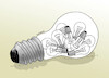 Cartoon: vzarovke-far (small) by Lubomir Kotrha tagged energy