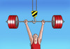 Cartoon: vzpezeriav (small) by Lubomir Kotrha tagged sport