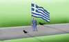 Cartoon: woblackcat-gr (small) by Lubomir Kotrha tagged greece,election,europa,eu,euro,syriza