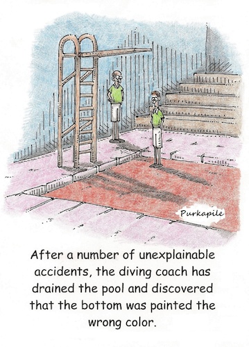 Cartoon: shallow pool (medium) by armadillo tagged swin,coach,drain,pool